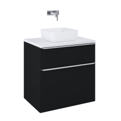 Ellita szafka pod umywalkę Lofty 71,5x48,7 Black Matt 168303