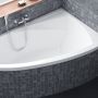 Excellent wanna narożna Aquaria Comfort lewa 150x95,5 WAEX.AQL15WH