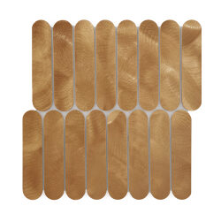 Dunin Allumi Pills Brass Gold 30x30