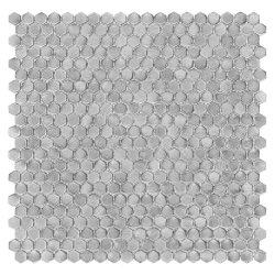 Dunin Allumi Silver Hexagon 14 30x30