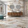Geotiles gres Crash Bianco Polished 75x75