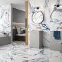 Geotiles gres Crash Blue Polished 60x60