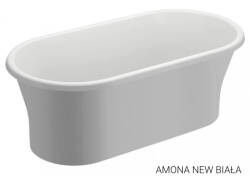 Polimat wanna wolnostojąca Amona New biała 150x75,5 00055