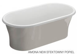 Polimat wanna wolnostojąca Amona New szara 150x75,5 00412