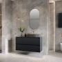 Ellita szafka wisząca For All Anthracite połysk 80x50 168307