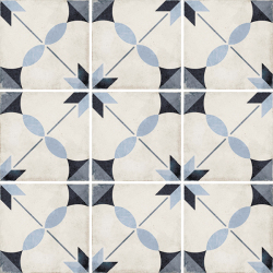 Equipe Gres Art Nouveau Arcade Blue Dekor 20x20 24411