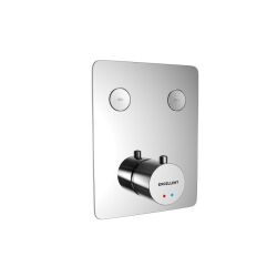 Excellent bateria prysznicowa podtynkowa termostatyczna Krotos 2 funkcje AREX.8045CR