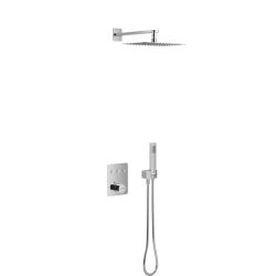 Excellent zestaw prysznicowy termostatyczny z deszczownicą Krotos chrom AREX.SET.8046CR