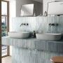 Equipe płytka ścienna Artisan Aqua połysk 6,5x20 24468
