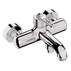 Sapho Bebe bateria wannowa ścienna rozstaw 150 mm chrom