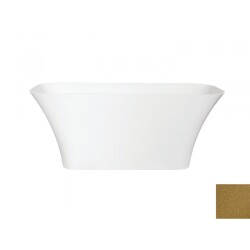 Besco wanna wolnostojąca Assos Glam Złota 159x70 WMD-160-AZ