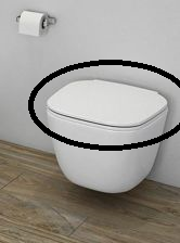 Rak Ceramics deska slim WC wolnoopadająca One ONSC00004