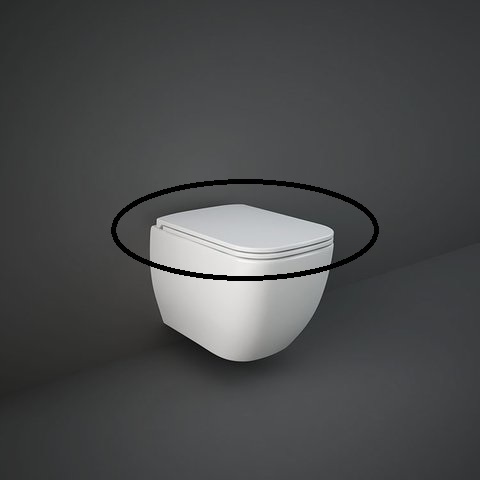 Rak Ceramics deska WC wolnoopadająca slim Metropolitan MESC00008