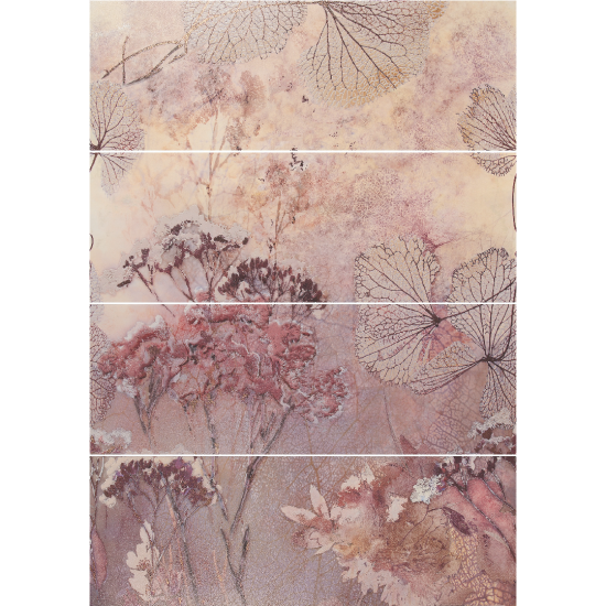 Fanal płytki ścienne Decor Pearl Dream Coral 31,6x90 B