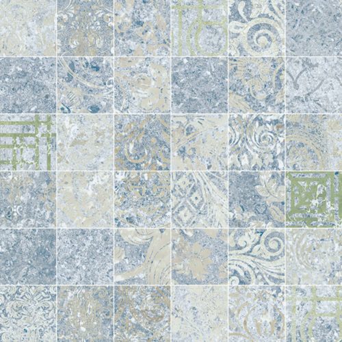 Aparici gres Bohemian Blue Natural Mosaico 29,75x29,75