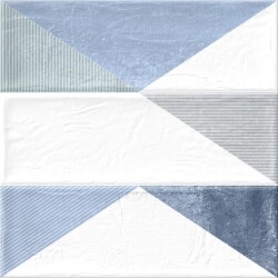 Gayafores płytka ścienna Brick Delta Blue 33,15x33,15