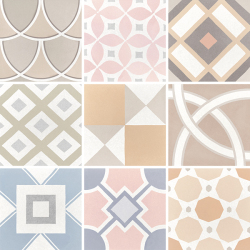 Equipe gres Caprice Deco Patchwork Pastel 20x20 22103
