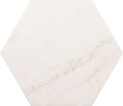 Equipe gres Carrara Hexagon Carrara Matt 17,5x20
