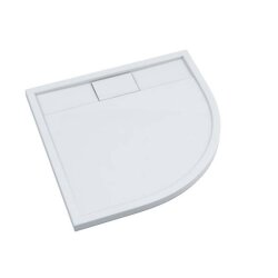 Schedpol brodzik półokrągły Charis 90x90 biały kompozyt