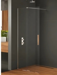 New trendy drzwi walk-in suwane Smart 120 cm chrom