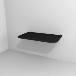 Devo blat kompaktowy pod umywalkę Gloria 2.0 86 cm Black K16