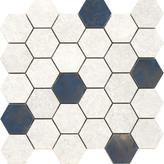 Peronda gres D.Grunge Hexa White All in One 28,3x29,4 27959