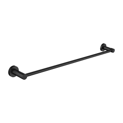 Omnires Modern Projekt wieszak na ręcznik czarny mat 60 cm