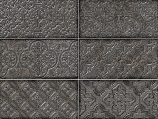 Bestile dante decor black 