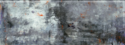Tubądzin płytka ścienna Grunge blue B dekor 89,8x32,8 połysk