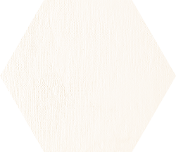 Tubądzin płytka ścienna Mild Garden white hex 22,1x19,2 mat