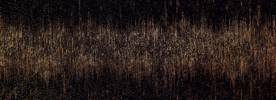 Tubądzin płytka ścienna Stardust black dekor 89,8x32,8 połysk
