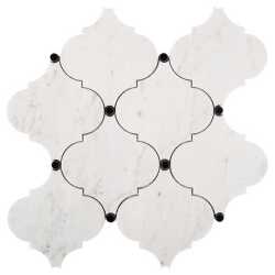 Dunin gres mozaika kamienna Manorial Carrara White Hall 30x30