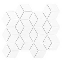 Dunin mozaika ceramiczna Mini Rombic White 48 30,7x26,8
