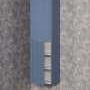 Grekon Mirage regał łazienkowy słupek niebieski 45x155cm 