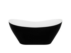 Besco wanna wolnostojąca Viya B&W 160x71 WMD-160-VBW