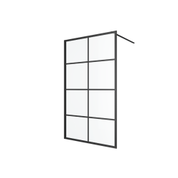Excellent ścianka prysznicowa walk-in 120x200 czarna Fabrika KAEX.4006.1200.LP