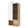 Excellent szafka wisząca Tuto lewa 40x80 Dąb / Biały MLEX.0105.400.BLWH