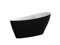 Besco wanna wolnostojąca Keya B&W 165x70 WMD-165-KBW