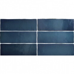 Equipe płytka ścienna Magma Sea Blue 6,5x20 24964