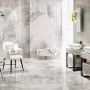 Tubądzin płytka gresowa Onice Bianco 59,8x59,8 połysk
