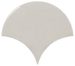Equipe płytka ścienna Scale Fan Light Grey 10,6x12 21978
