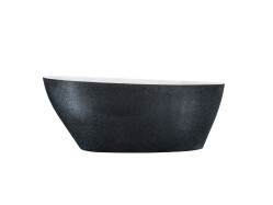 Besco wanna wolnostojąca Goya Glam Grafitowa xs 142x62 WMD-140-GG