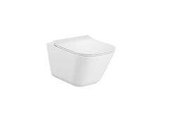 Roca Gap Square miska WC podwieszana Rimless SUPRAGLAZE
