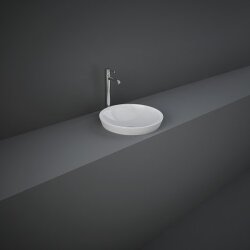 Rak Ceramics umywalka wpuszczana okrągła Variant 36x36 VARDI13600AWHA
