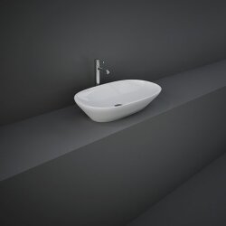 Rak Ceramics umywalka nablatowa owalna Variant 60x36 VARCT36000AWHA