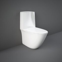 Rak Ceramics kompakt WC Rimless + deska wolnoopadająca Sensation SENS3SET