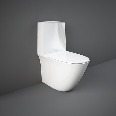 Rak Ceramics kompakt WC Rimless + deska wolnoopadająca Sensation SENS3SET 
