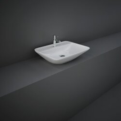 Rak Ceramics umywalka nablatowa prostokątna Variant 55x42 VARCT55501AWHA