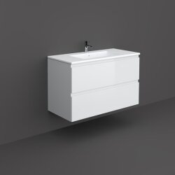 Rak Ceramics zestaw umywalka meblowa + szafka 100cm Joy biała SETJOYWH100PWH