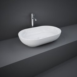 Rak Ceramics umywalka slim nablatowa Feeling 55x35 ALPINE WHITE FEECT5500AWHA
